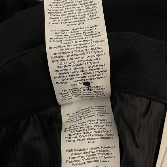 NWT YAS Yasbala High Waisted Flared Pant Medium - Picture 8 of 9